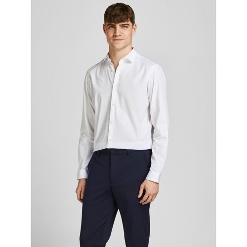 Jack & Jones - 12201905 CARDIFF-WHITE PEPPER Blanco