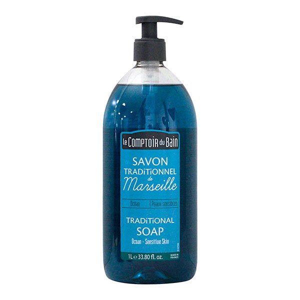 Savon de Marseille liquide 1000ml océan