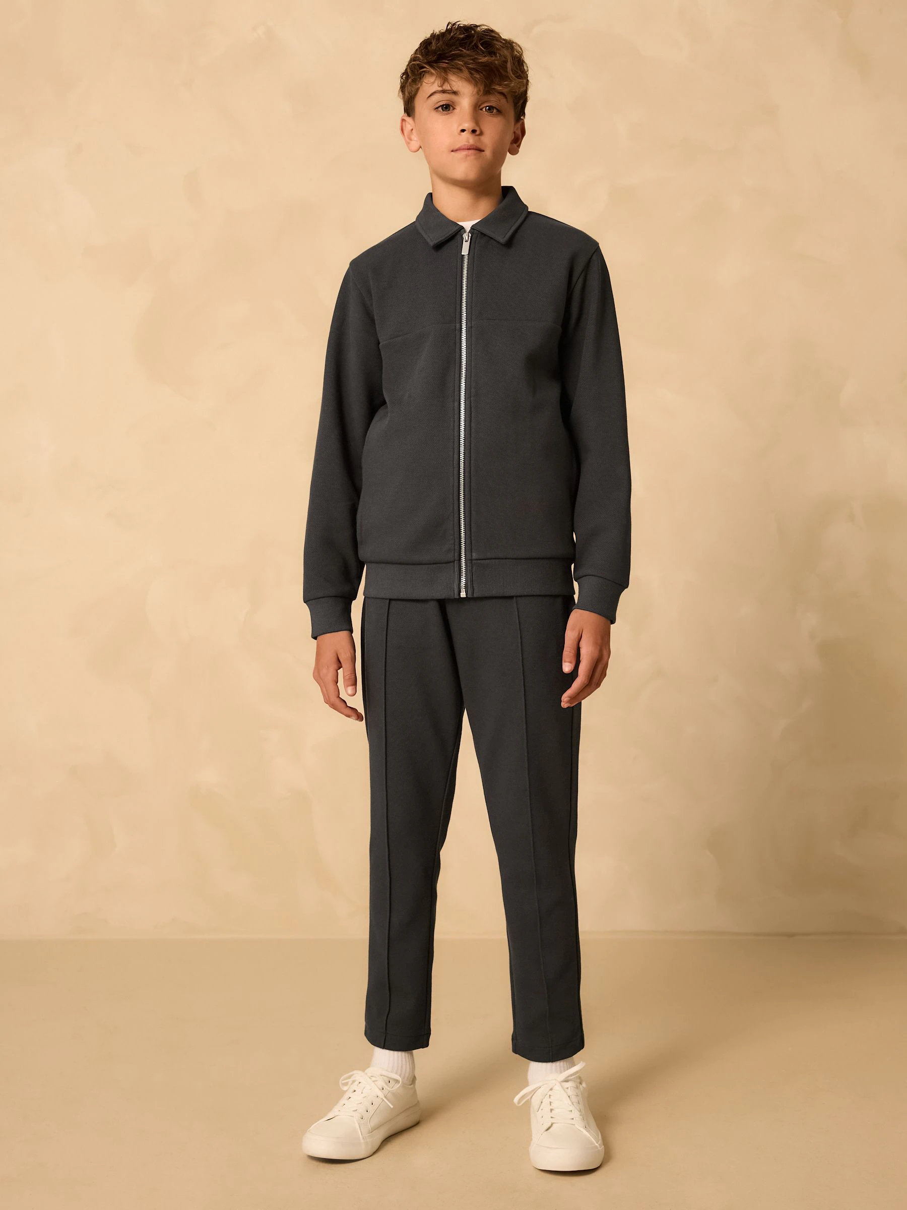 Antraciet - Smart Collar Bomber Set