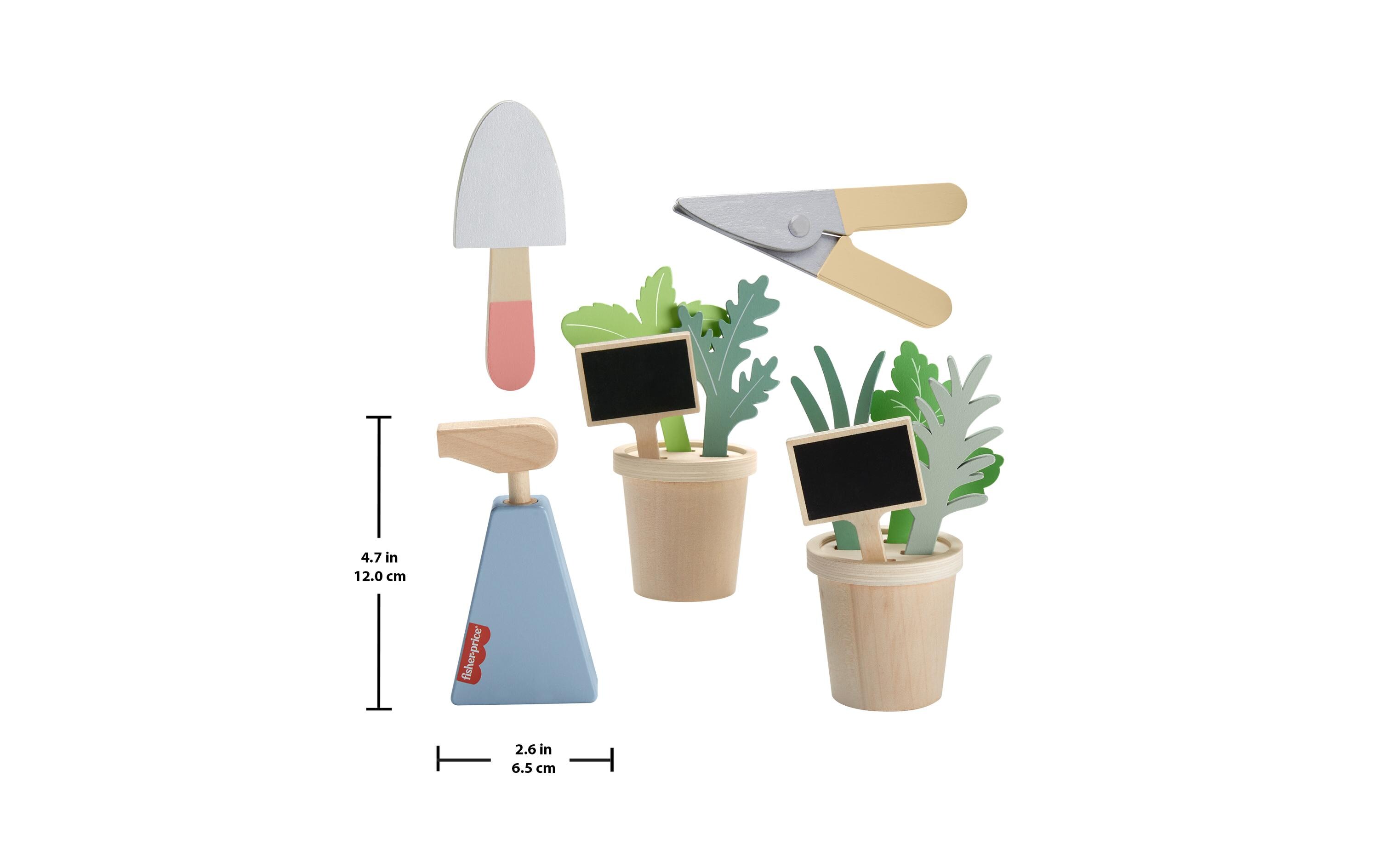 Herb SetNachhaltiges Kräutergarten-Spielset aus Holz