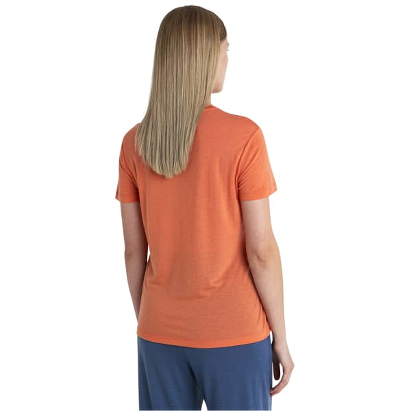 T-shirt randonnée ICEBREAKER W MERINO CORE SS TEE PLUME EMBER