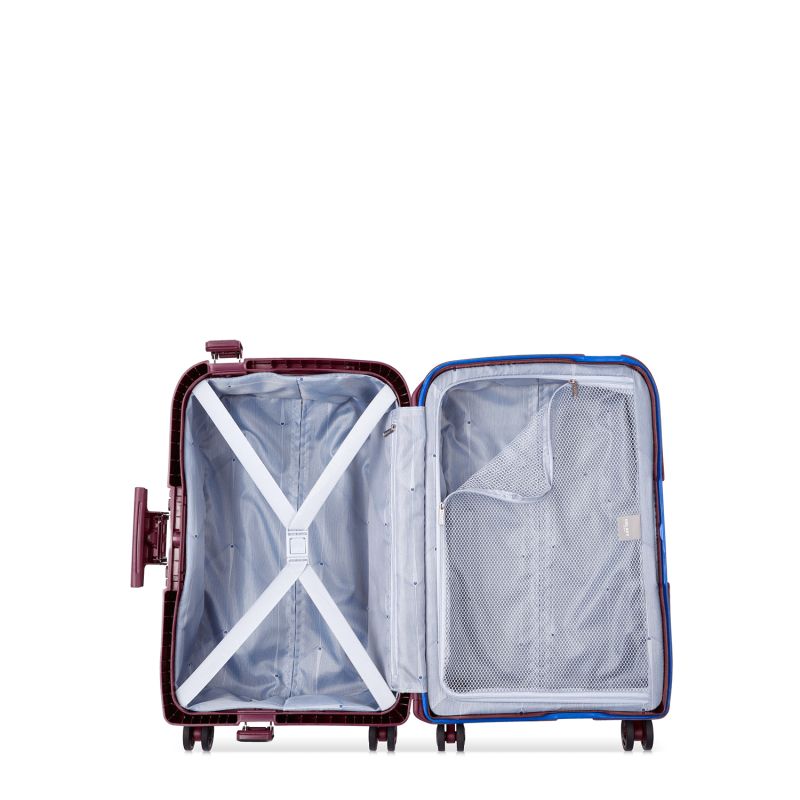 Valise cabine rigide Moncey 55 cm Violet