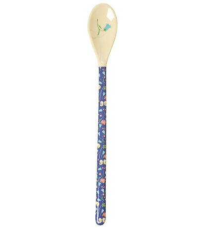 Rice Löffel - Melamin - Latte - Marineblau/Fliege Field