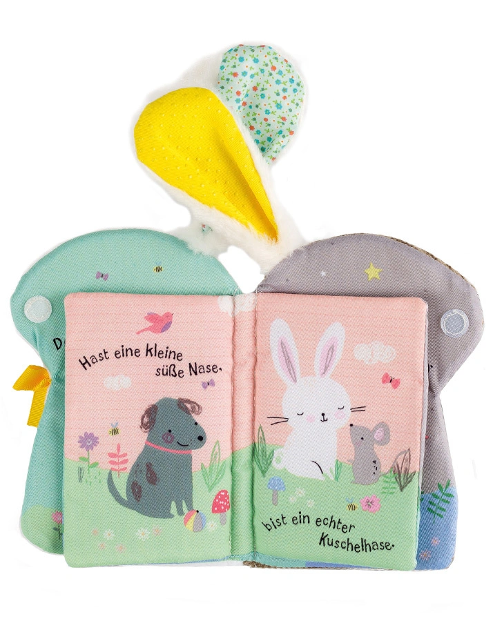 Mein liebstes Stoffbuch – Hallo, kleiner Kuschelhase!
