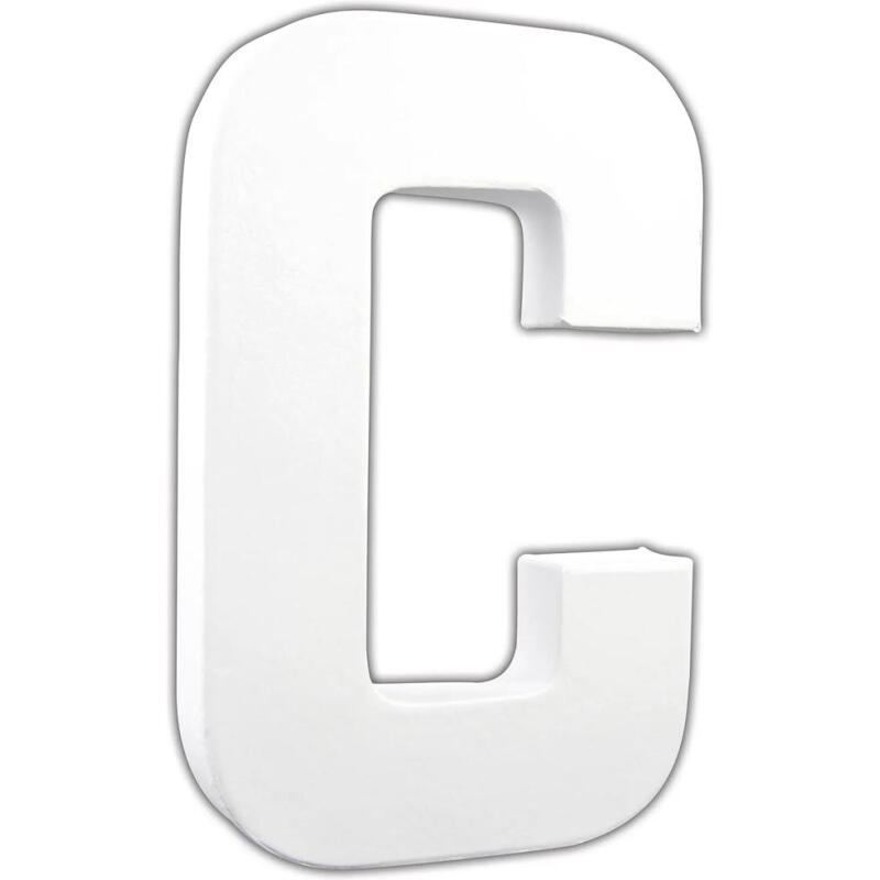 Lettre C 20,5cm - Blanc