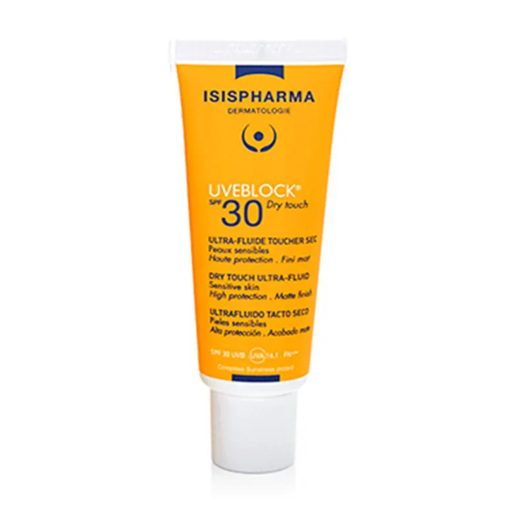 Isispharma Uveblock ultra-fluide toucher sec SPF30 40 ml