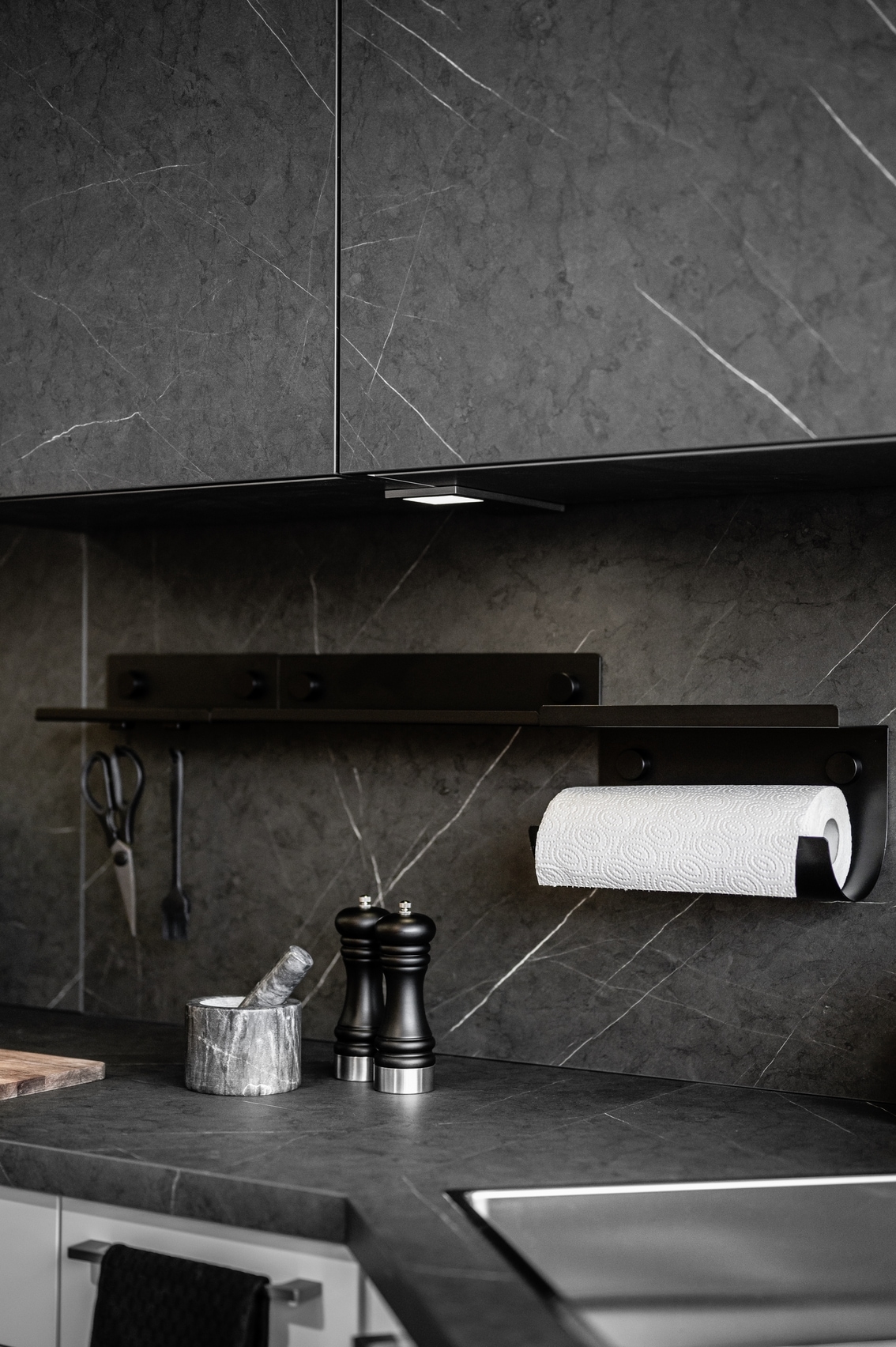 WENKO Küchenregal »Modell Jet S« Regal für die Wand, Industrial Style, pulverbeschichtetes Metall