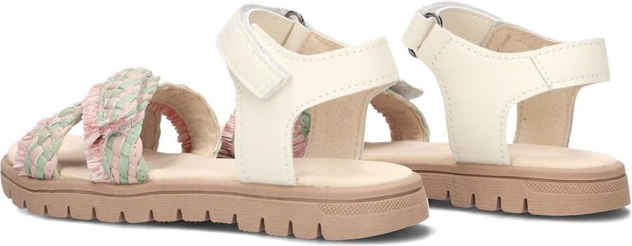 Ton & Ton Meisjes Platte sandalen Marit Multi Textiel Plateauzool