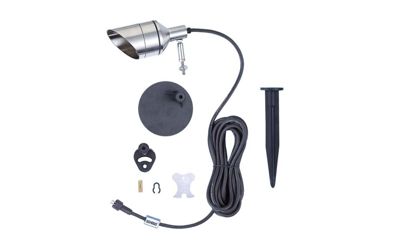 Strahler LED Lux-Max mit Blendschutz, 4.5W<br>Schöne Beleuchtung für den Teich