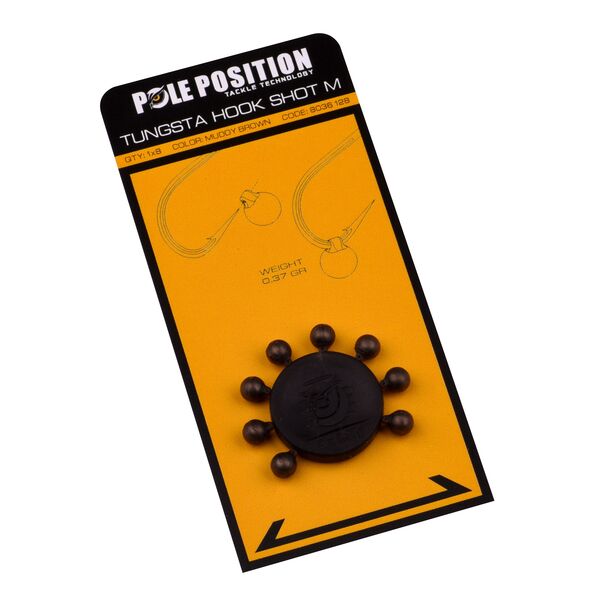 Hameçons Pole Position Tungsta avec plombs (8 pièces)