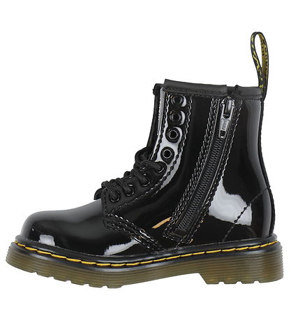 Dr. Martens Stiefel - 1460 T - Patent Lamper - Schwarz