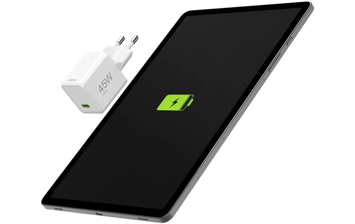 USB-Wandladegerät Gan charger USB-C 45 W WeissSuper-Mini-GaN-Ladegerät USB-C