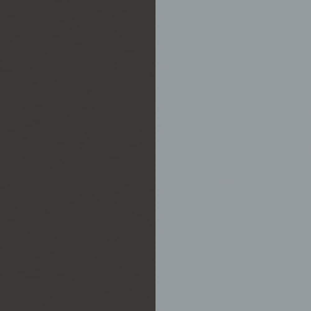 Waschtisch JAN mit Waschbecken 81x61x47 cm graphit/silbergrau Glasfront