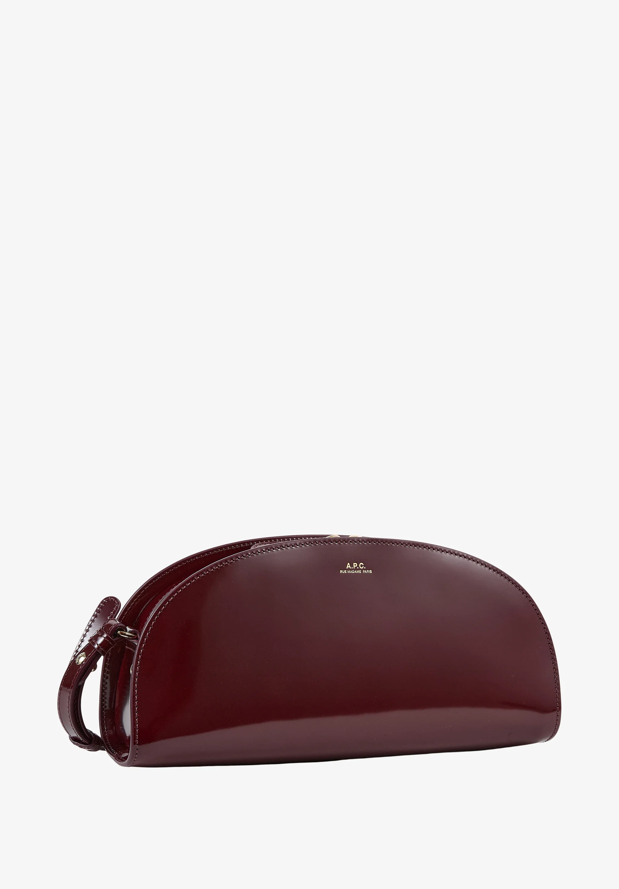 Sac Demi-Lune Shoulder - Bordeaux