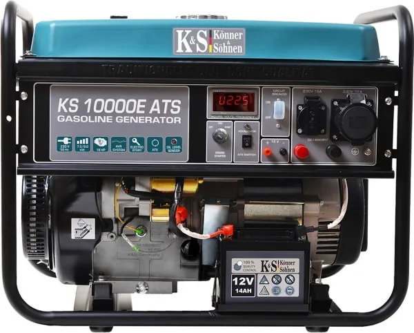 Könner & Söhnen Gasoline power generator KS 1000E ATS 8kW 18KM with automatic electric start (KS10000E-ATS)