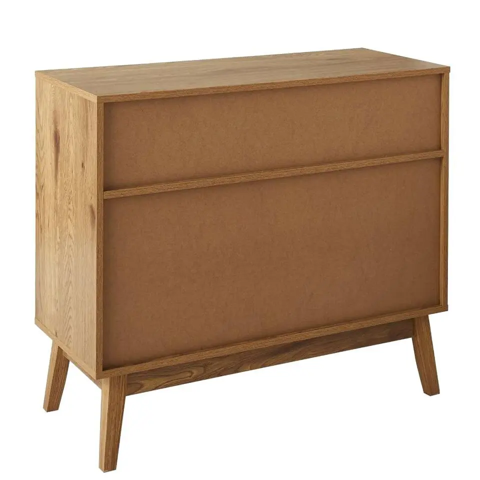 CALICOSY - Ladekast ALIA - Licht hout - 79x90x39 cm
