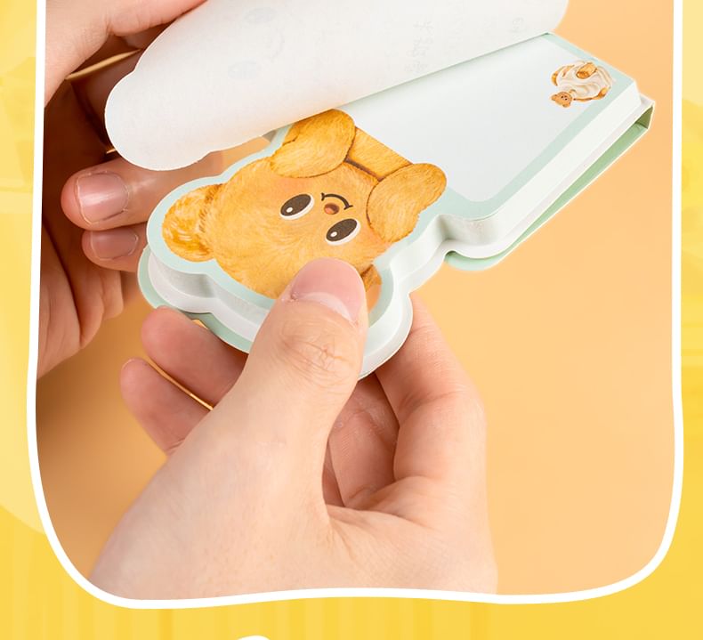 Butterbear - Butterbear Memoblok (80 pagina's) / Set
