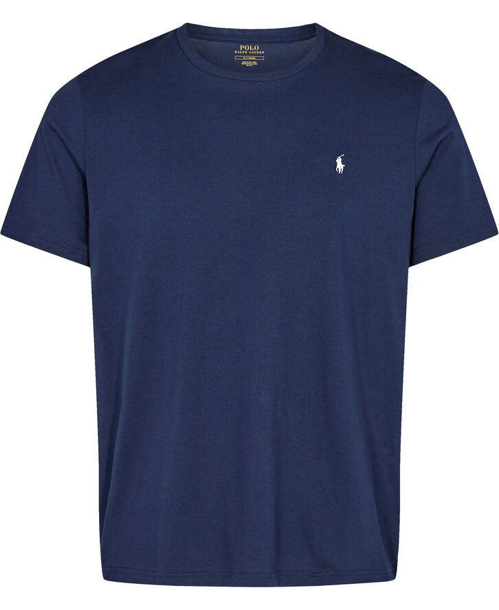 Polo Ralph Lauren Cotton Jersey Crewneck Sleep Tee Blå