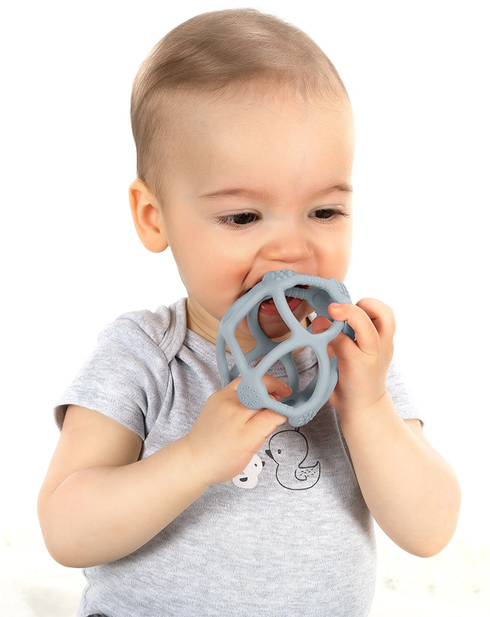 Greifling BITE & PLAY BALL in blau