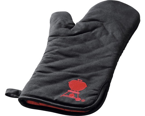 Weber Grillhandschoenen Ovenwanten Bakhandschoenen Extra Lange Snit Zwart