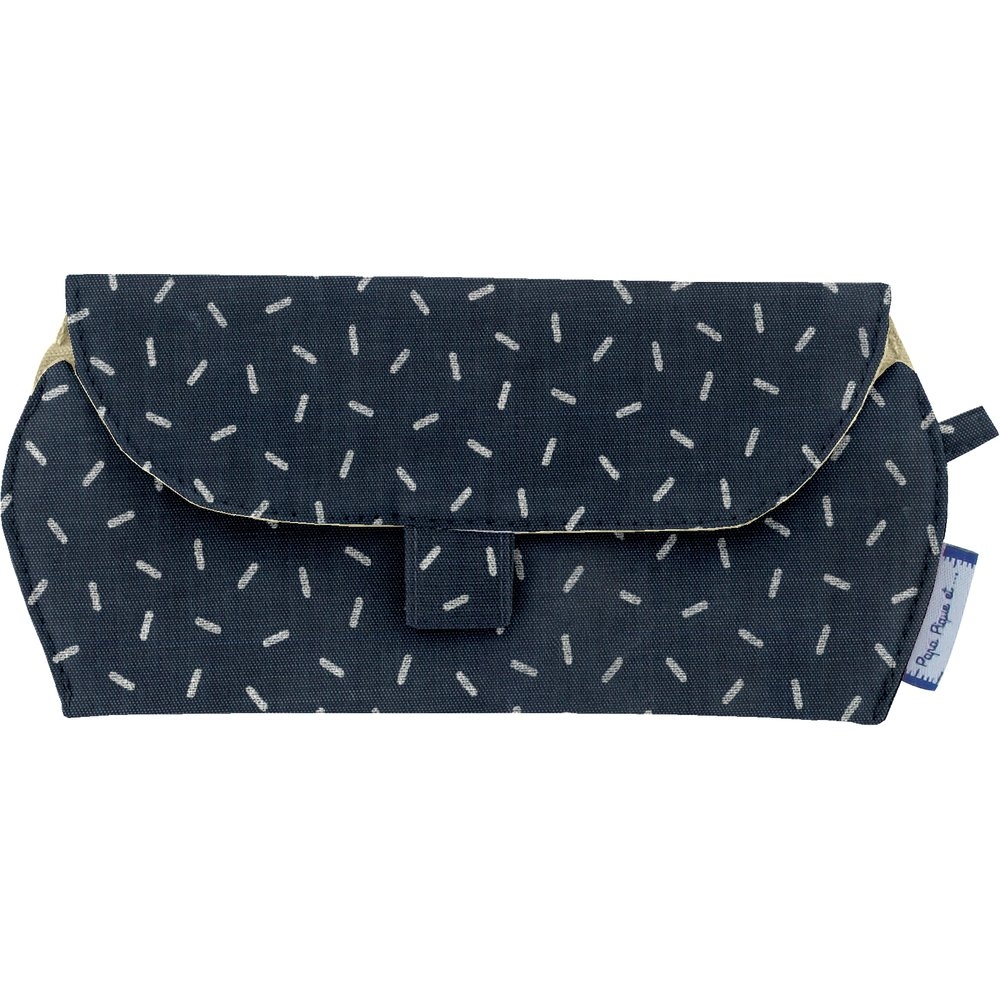 Etui À Lunettes Paille Argent Jean