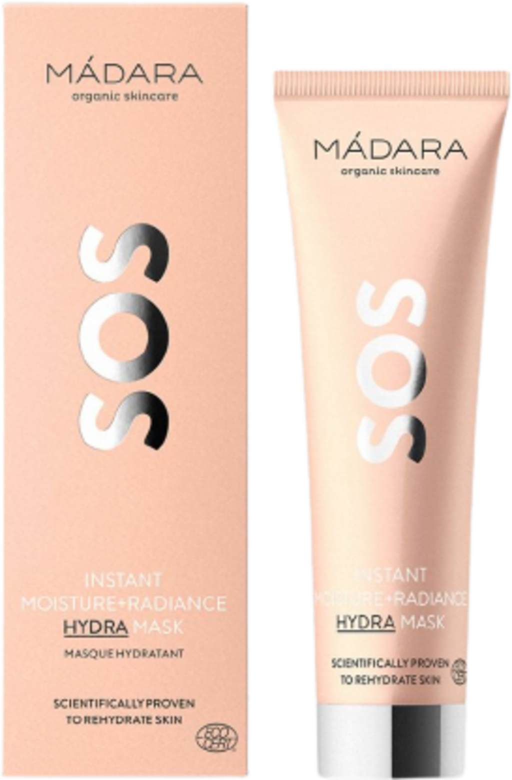 MÁDARA Organic Skincare  SOS Hydra Mask Moisture + Radiance, 60 ml