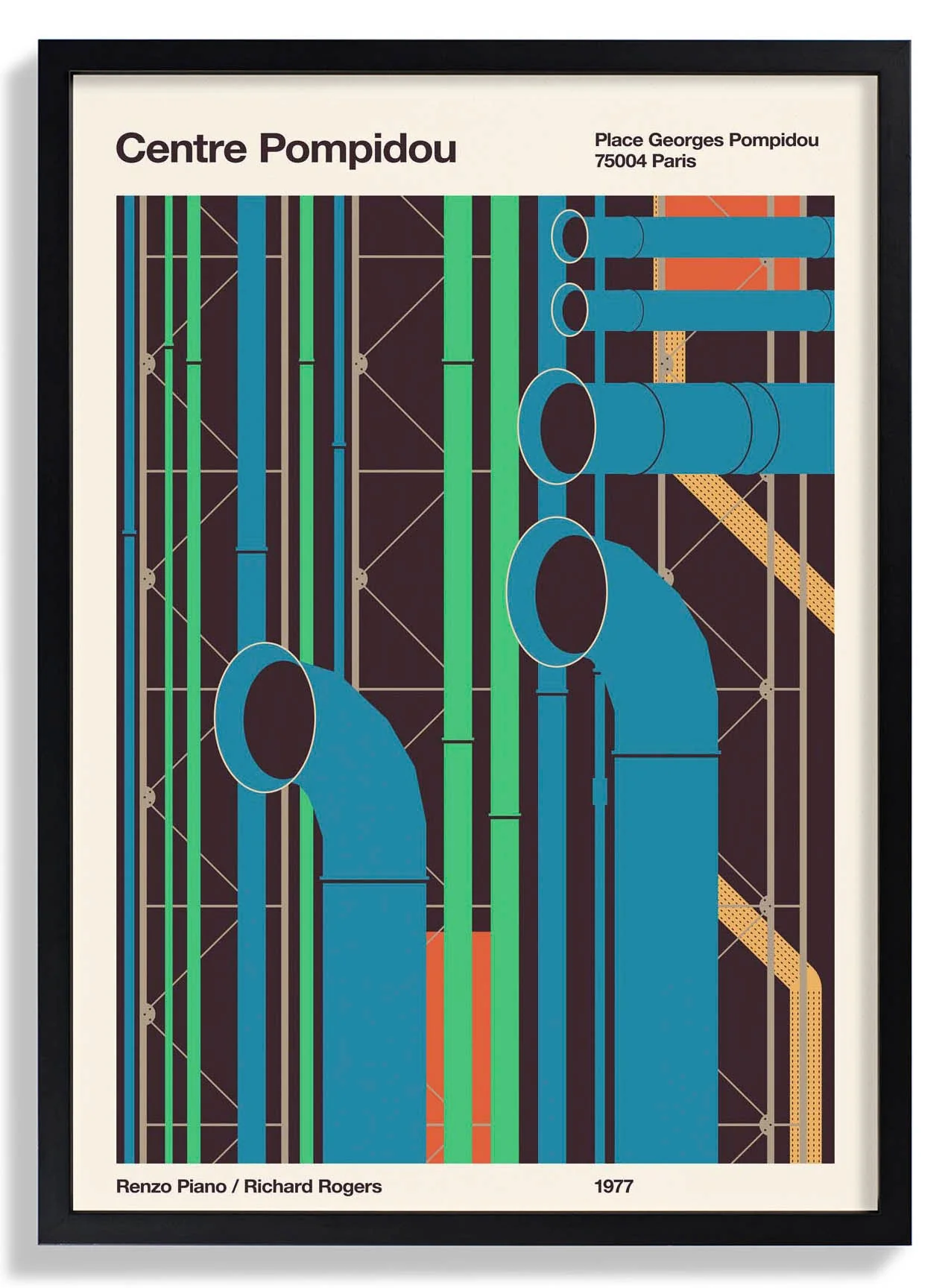 Pompidou von Florent Bodart
