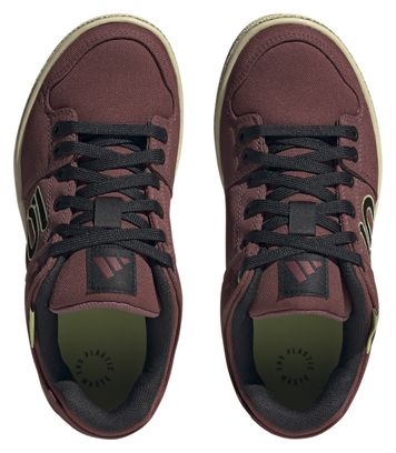 Chaussures VTT Femme Adidas Five Ten Freerider Canvas Bordeaux