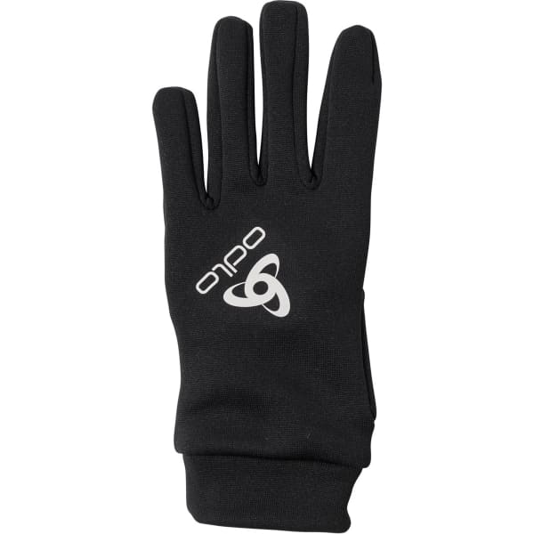 Gant ski de fond ODLO GLOVES STRETCHFLEECE LINER ECO BLACK