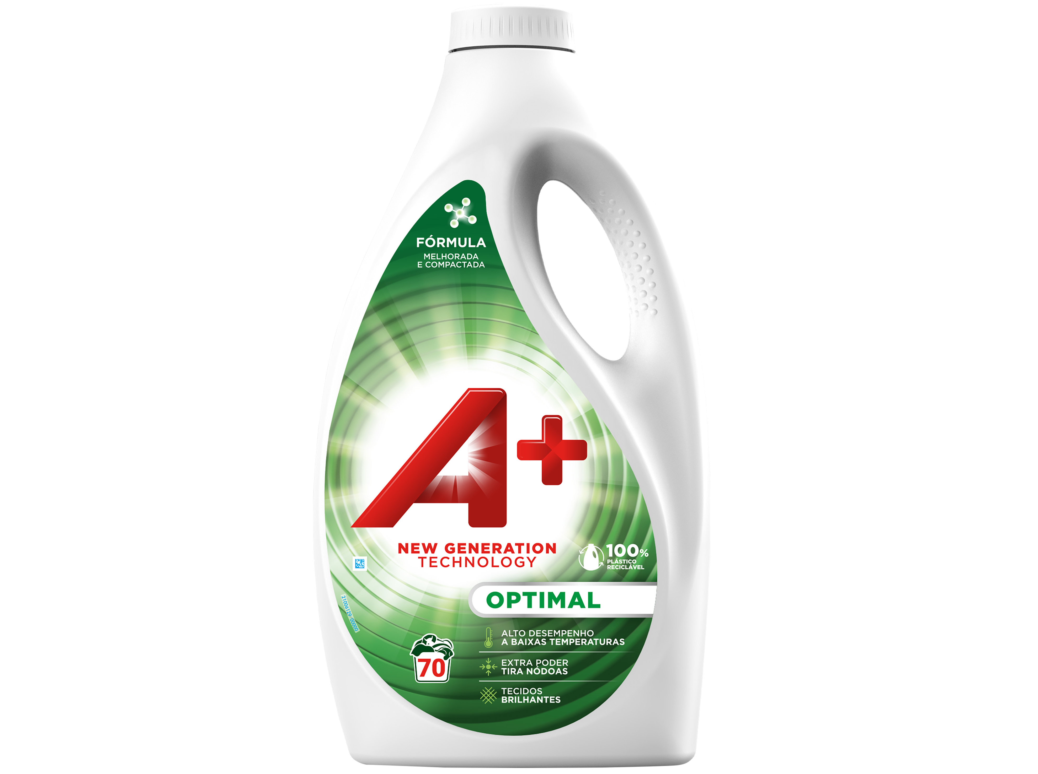 DETERGENTE ROUPA MÁQUINA LÍQUIDO A  OPTIMAL 70DOSES