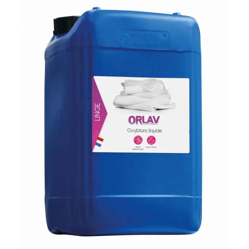 ORLAV - Agent blanchissant lessive - Oxyblanc - 20L