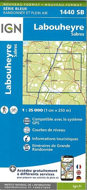 IGN - 1440 SB SABRES LABOUHEYRE 1 25 000