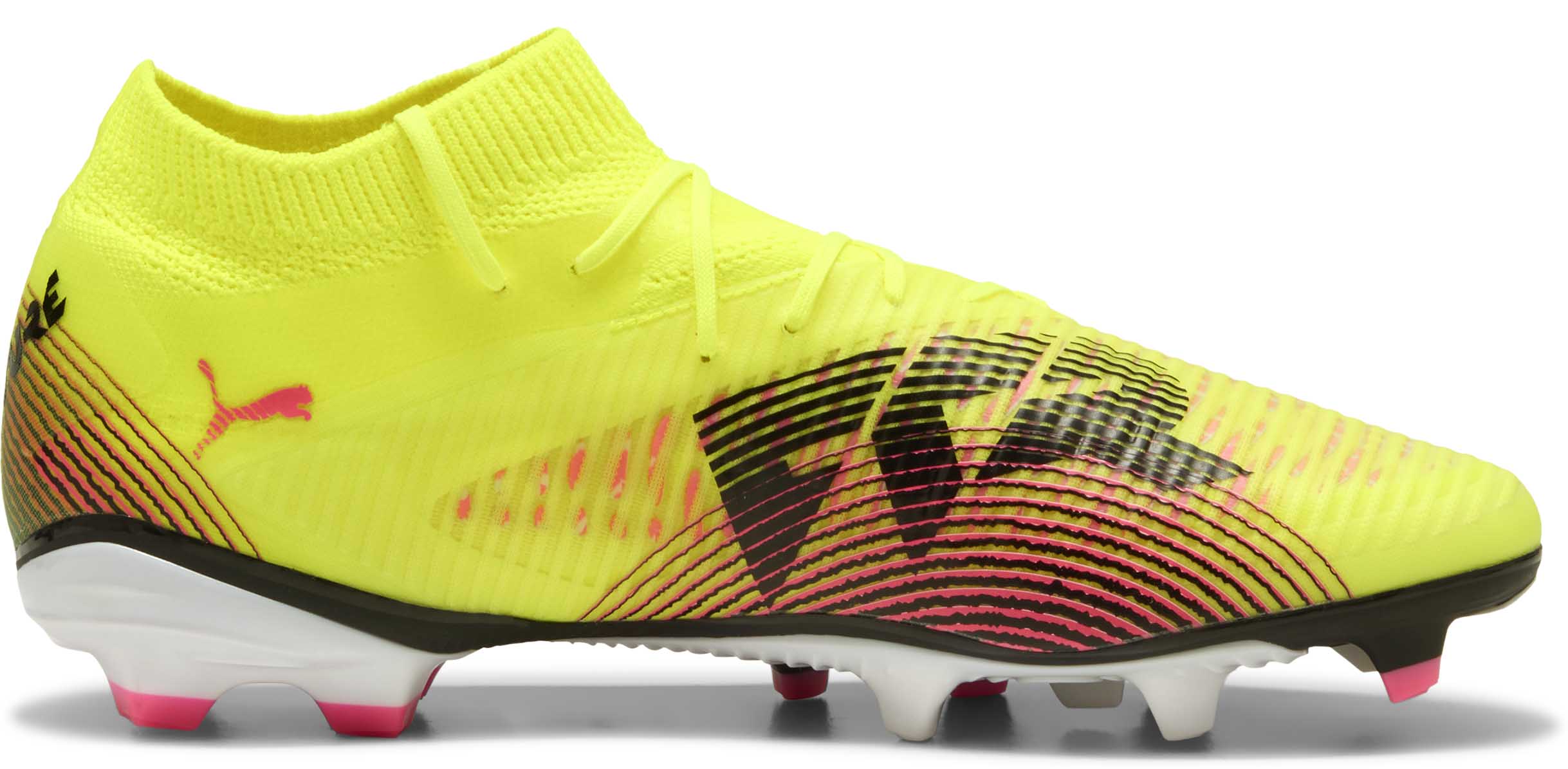 Future 8 Pro FG/AG Yellow Alert/PUMA Black/Sun Struck
