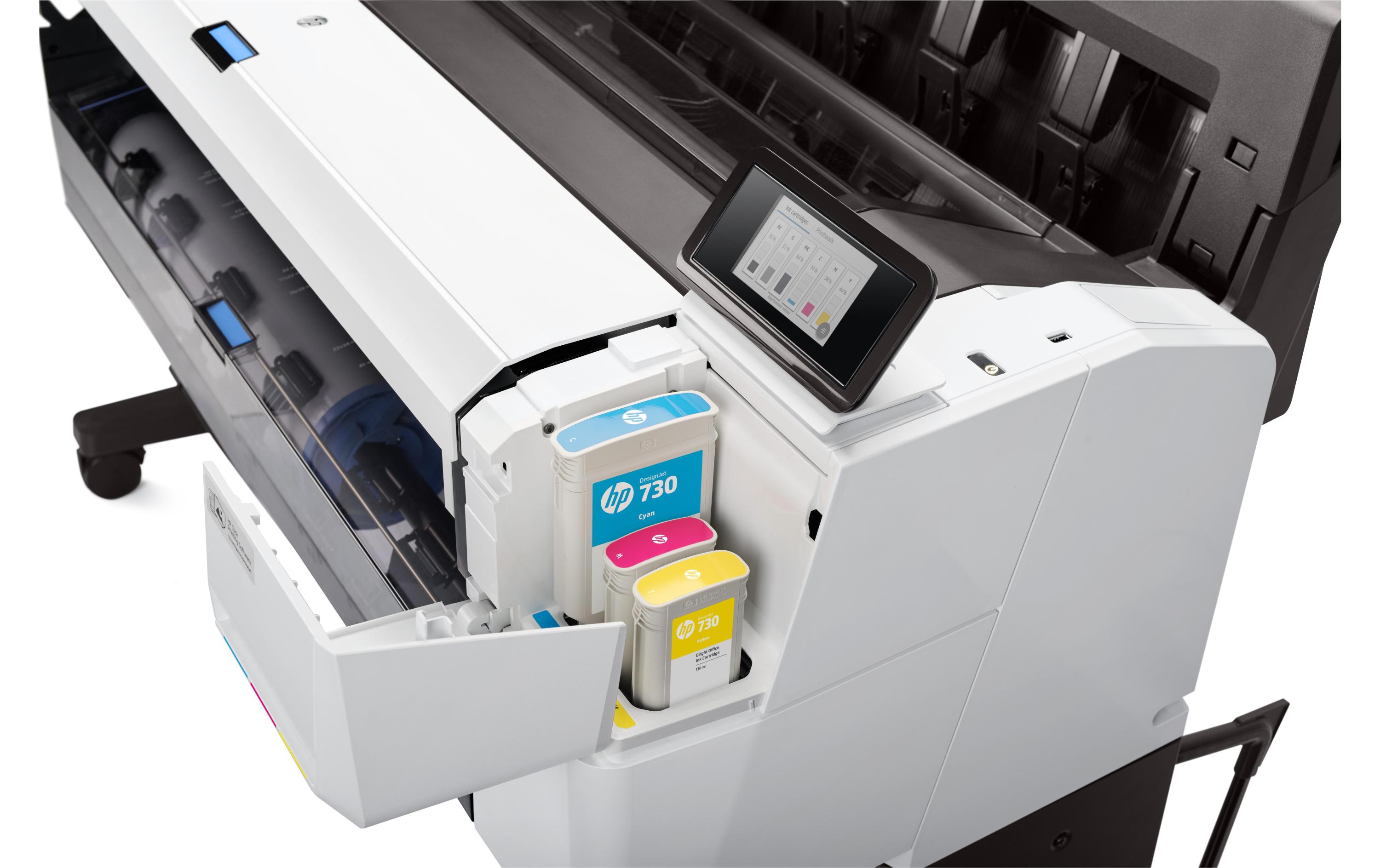 Grossformatdrucker DesignJet T1600DR<br>Grossformatdrucker mit zwei Rollen, bis 914 mm