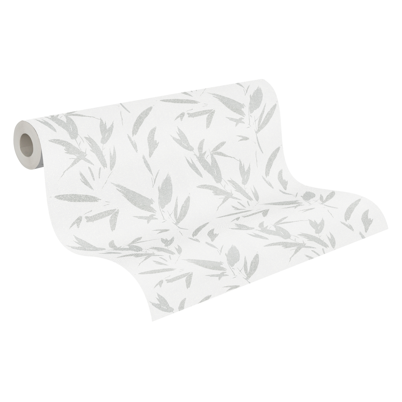 Vliestapete NEW ELEGANCE - creme-grau - 10 Meter
