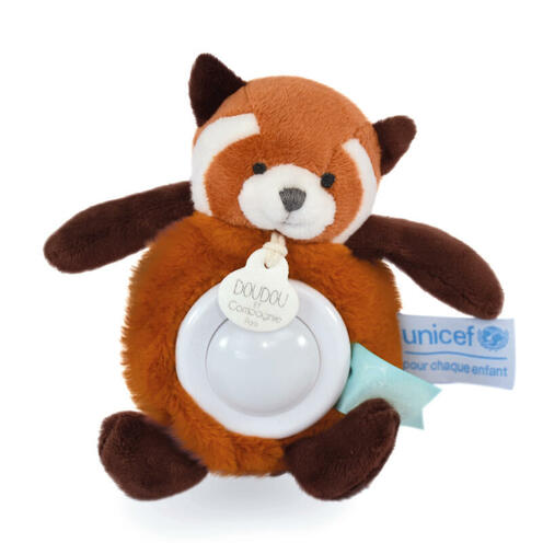 Veilleuse Panda Roux UNICEF 20 cm - DOUDOU ET COMPAGNIE