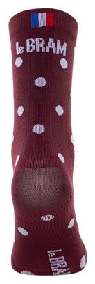 Paire de Chaussettes LeBram Portillon Bordeaux