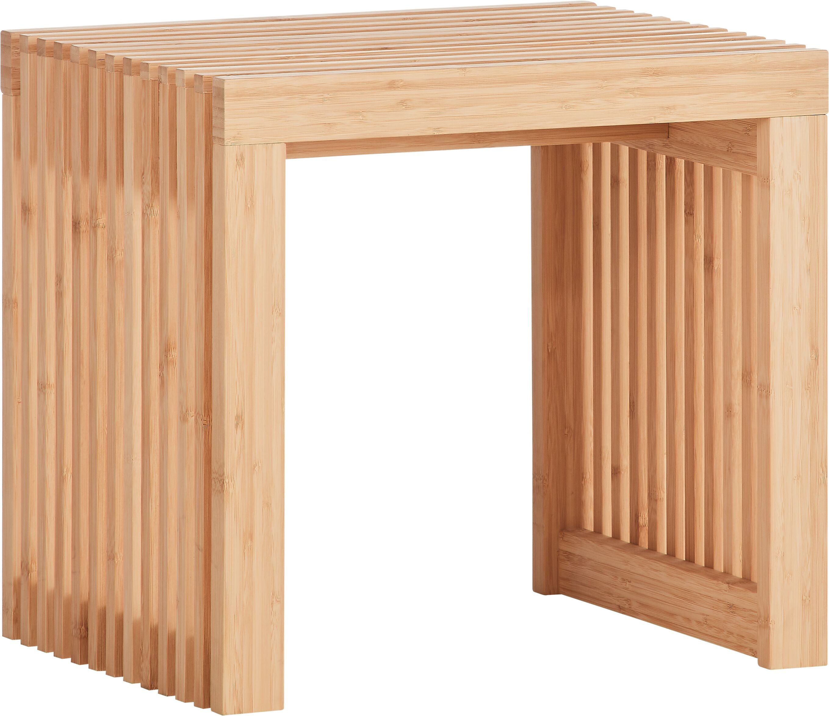 TED Bank - Bambus / B: 45.0 cm x T: 38.0 cm x H: 42.0 cm