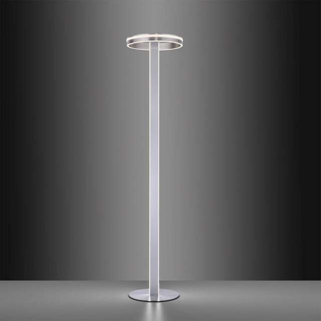 Paul Neuhaus Smart Home LED Stehlampe Q-VITO nickelfarbig