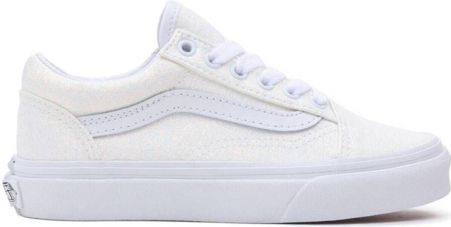 Vans sneakers wit glitter Groen Jongens Meisjes Textiel 30