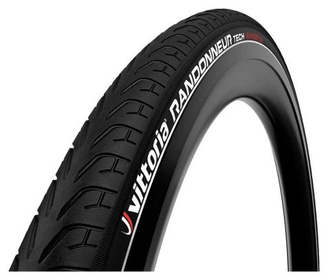 Pneu Vittoria Randonneur Tech 700c X 50 Rigid Route  Noir 700C x 50