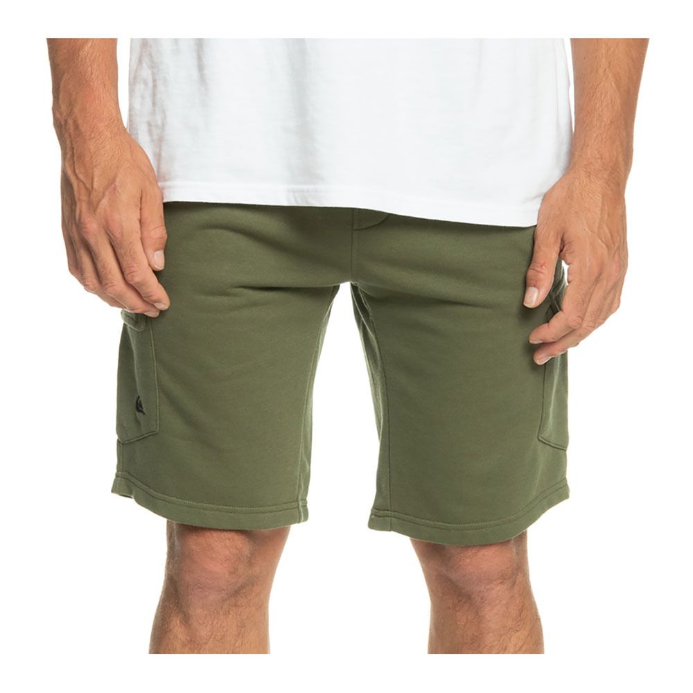 Quiksilver CARGO JOGGER - Short Homme four leaf clover