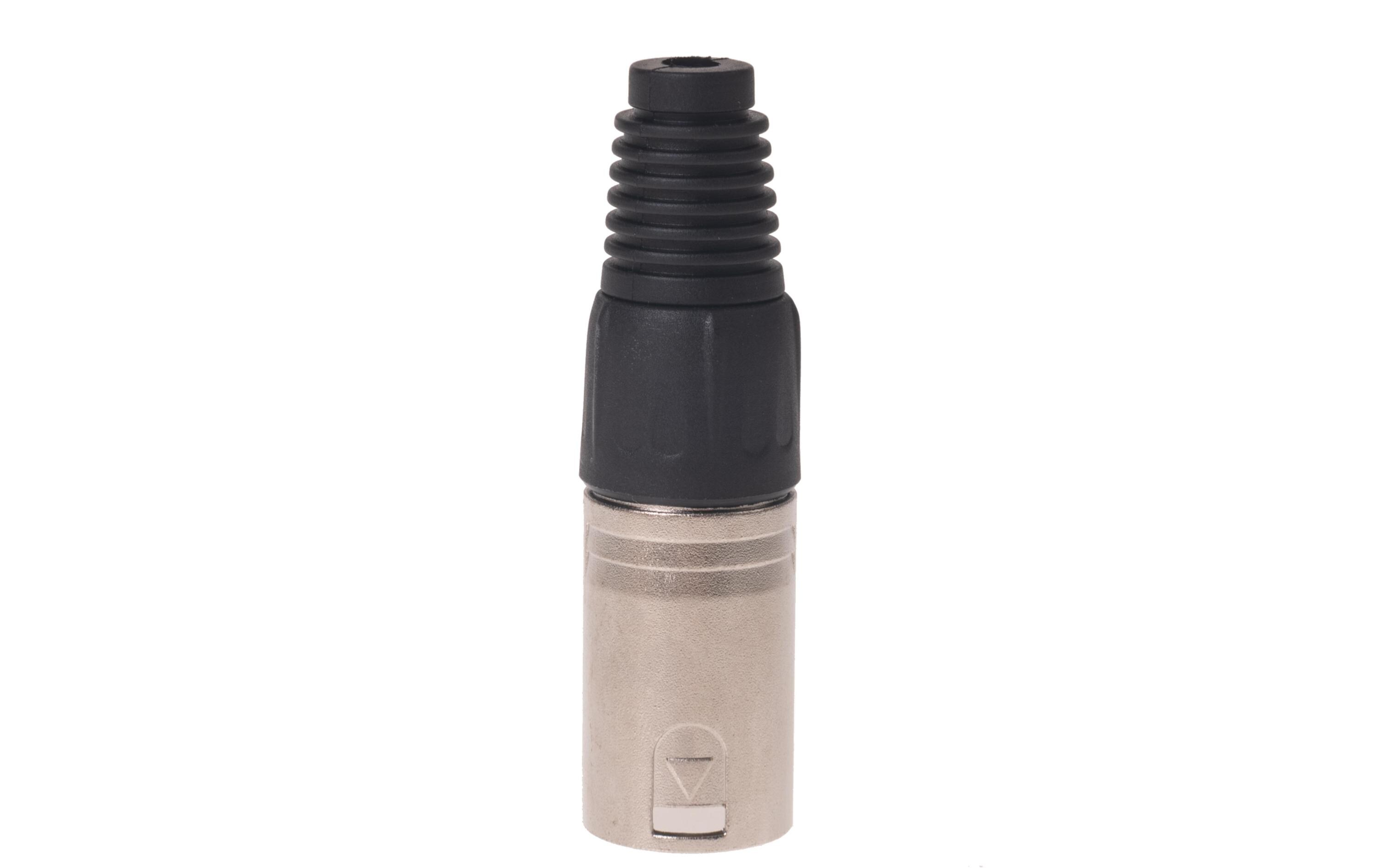 Stecker BC1001NI-M 3-Pol XLRm male Stecker NickelHochwertiger und robuster Bemero XLR-Stecker