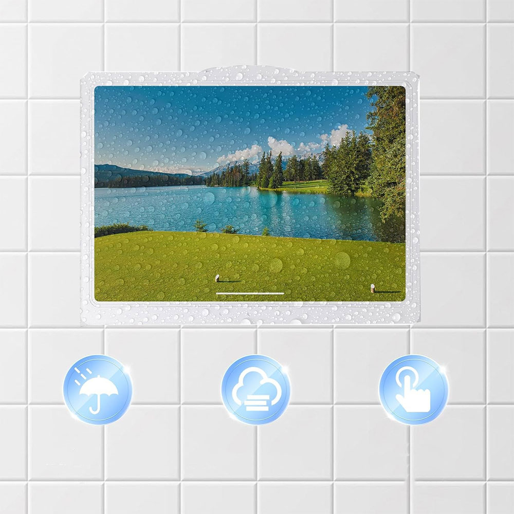 Universal Klebende Wasser- und Dunst abweisende Wandhalterung für Tablets bis 11