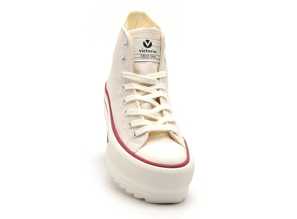 Victoria boots bottine femme tribu doble lona  1061121 beige