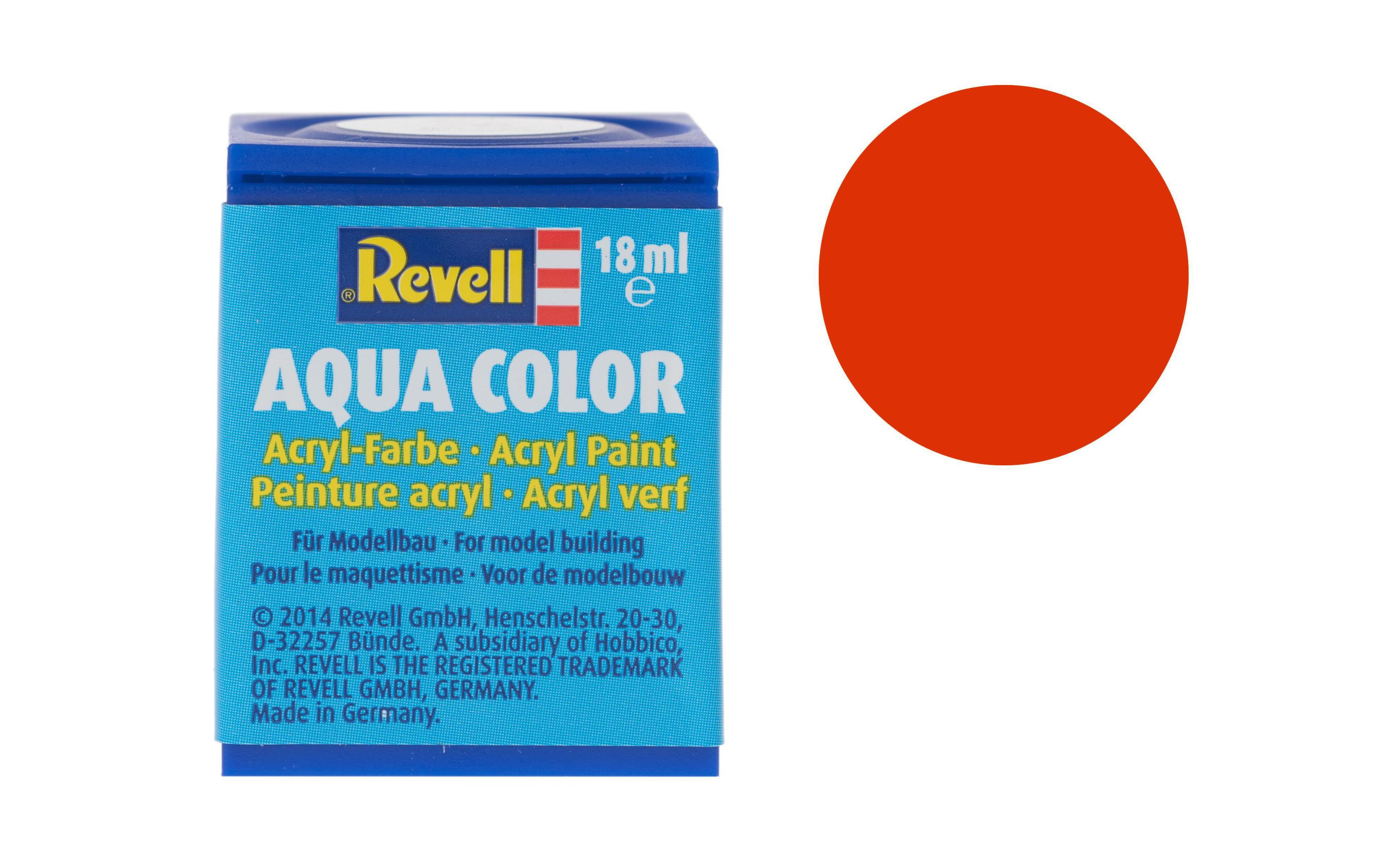 Acrylfarbe 36 125 leuchtorange mattModellbau Acryl-Farbe