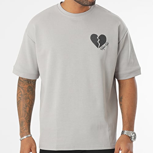 Tee Shirt Large 2310072 Gris