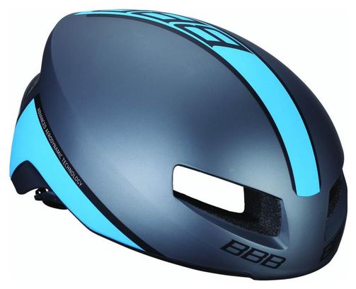 Casque BBB Tithon Gris mat bleu