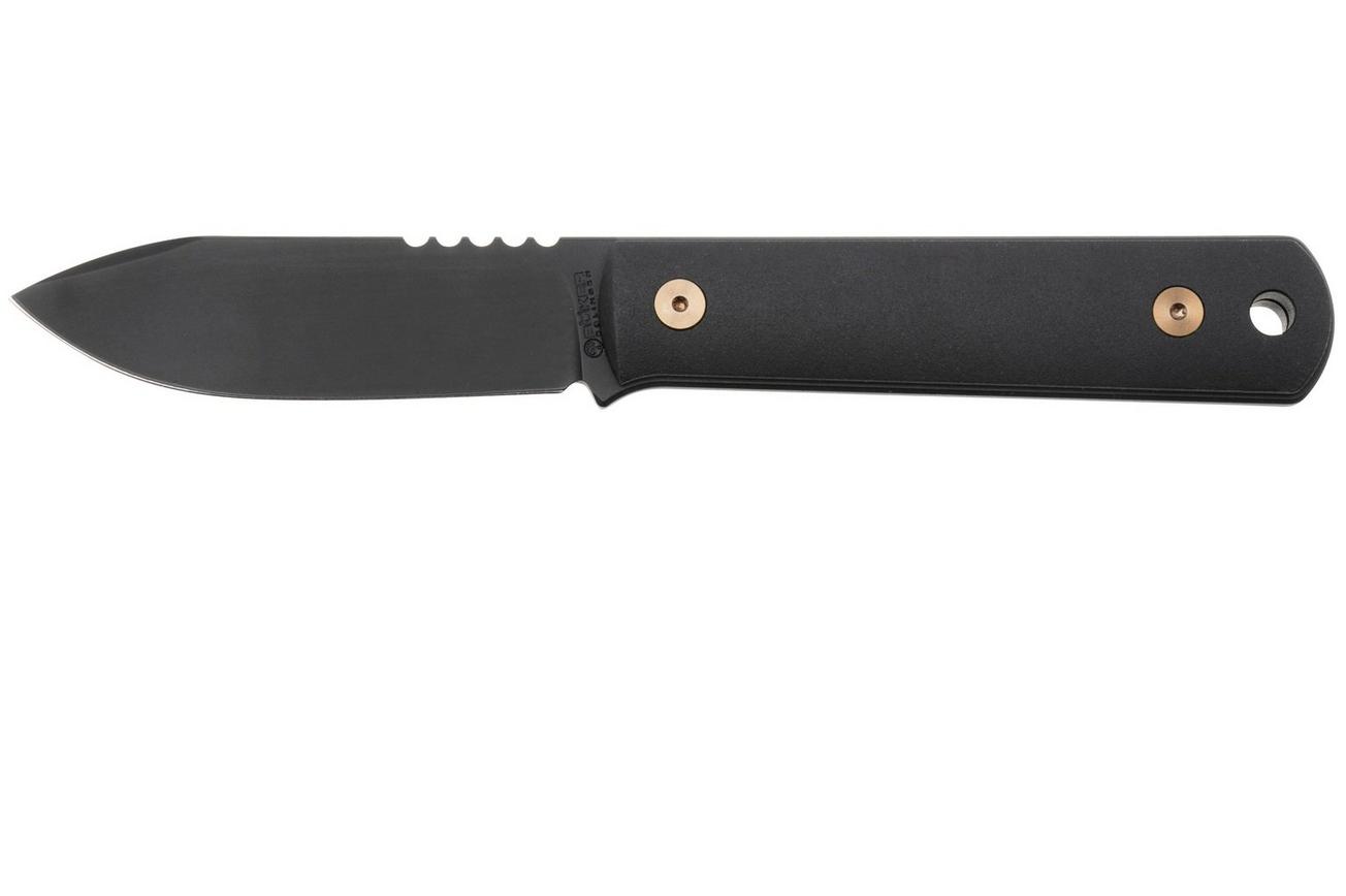 Böker BFF Packlite 120751 Allblack Stargaze,, vaststaand mes, Lucas Burnley design