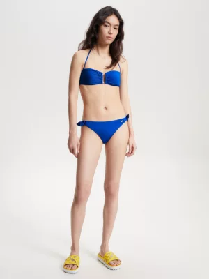 Top de biquíni tomara que caia Tommy Hilfiger x Vacation Flag